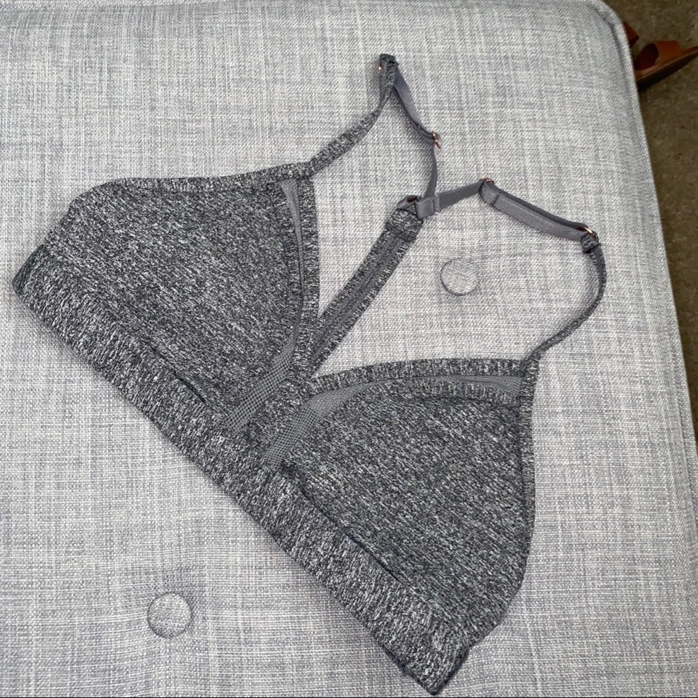 Grey Sports Bra